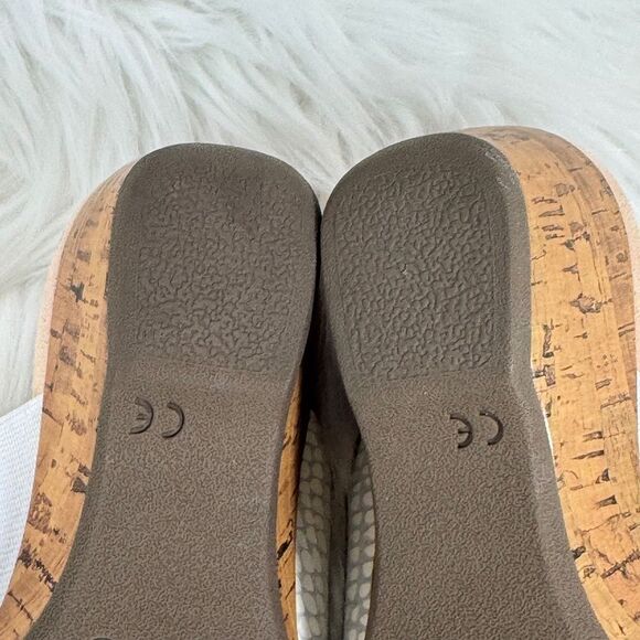 Vionic Leticia Women's Sandals Embossed Lizard Print Wedge Slide Size 6 - Picture 4 of 6